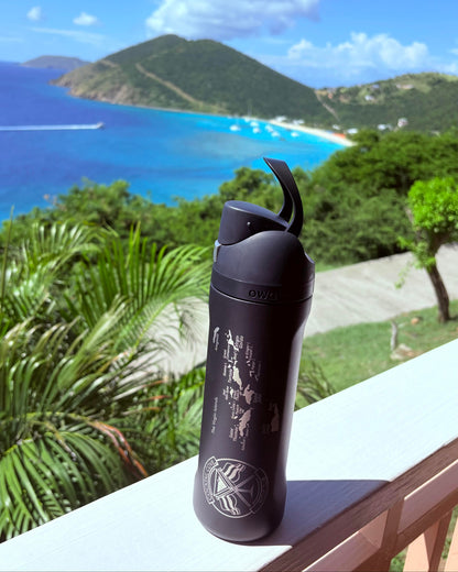 Special Edition Virgin Islands Owala FreeSip Bottle (24oz)