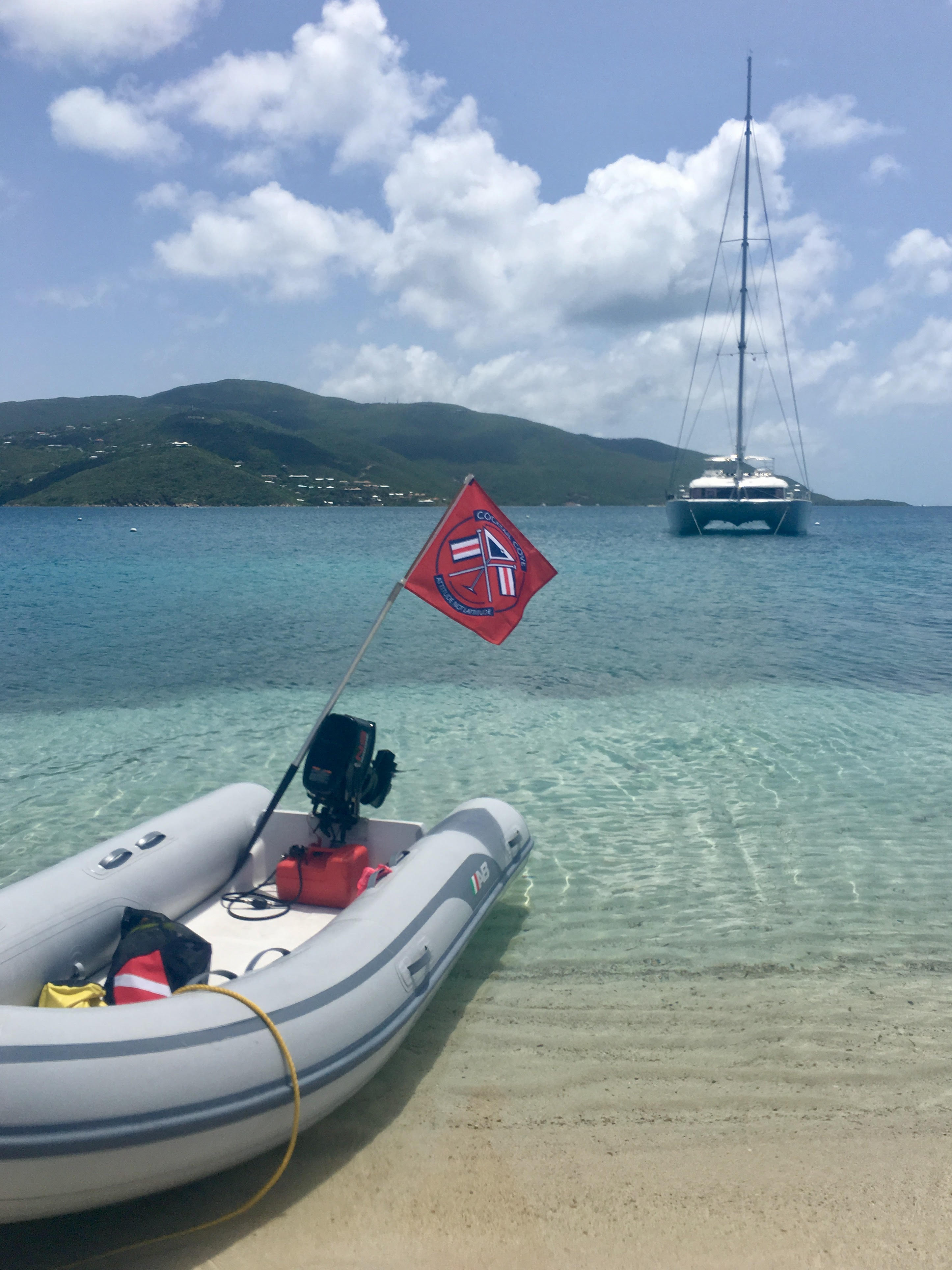BVI dinghy run